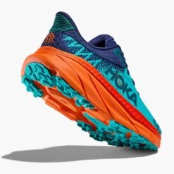 Hoka Women's Challenger ATR 7 Trail Running Shoe - Ceramic/Vibrant Orange - Regular (B) -Sports Shoe Store 1134498 CVOR 4