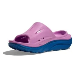 Hoka Unisex Ora Recovery Slide 3 - Cyclamen/Coastal Sky 10 Hoka Unisex Ora Recovery Slide 3 - Cyclamen/Coastal Sky -Sports Shoe Store 1135061 CCSK 3