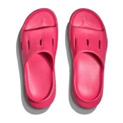 Hoka Unisex Ora Recovery Slide 3 - Raspberry/Raspberry - Regular (D) -Sports Shoe Store 1135061 RRSP 2