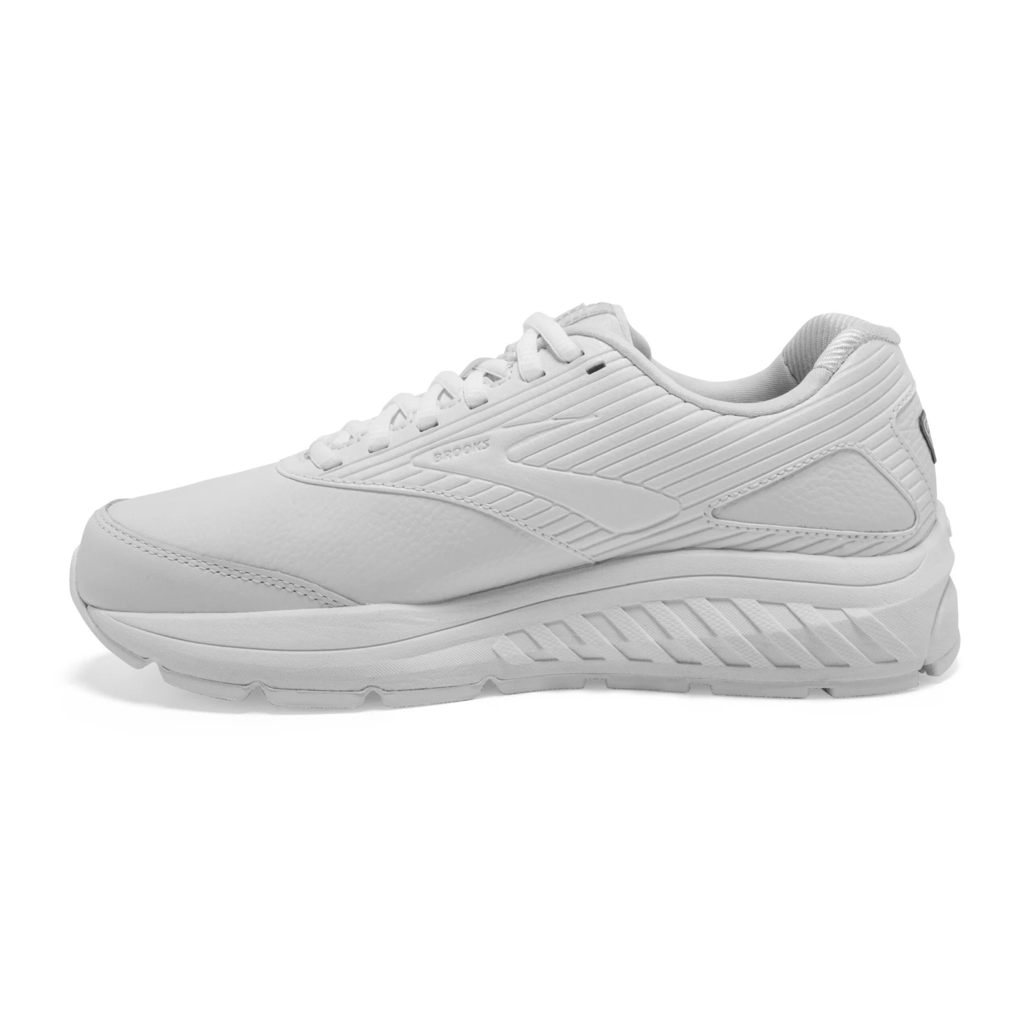 BROOKS Women's Addiction Walker 2 Walking Shoe- White/White- Narrow (2A) 4 BROOKS Women's Addiction Walker 2 Walking Shoe- White/White- Narrow (2A) - Image 2