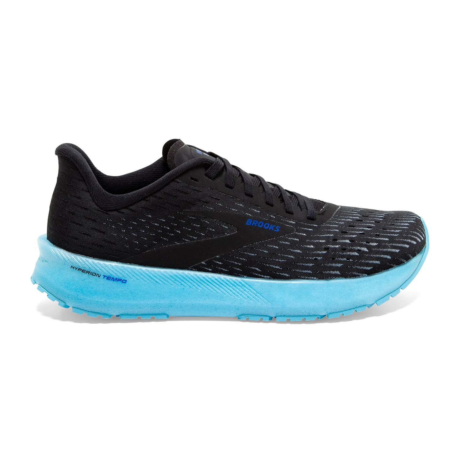BROOKS Women's Hyperion Tempo Running Shoe - Black/Iced Aqua/Blue - Regular (B) 3 BROOKS Women's Hyperion Tempo Running Shoe - Black/Iced Aqua/Blue - Regular (B)