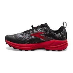 BROOKS Women's Cascadia 16 Trail Shoe - Black/Grey/Red- Regular (B) 10 BROOKS Women's Cascadia 16 Trail Shoe - Black/Grey/Red- Regular (B) -Sports Shoe Store 120363 008 M Cascadia 16