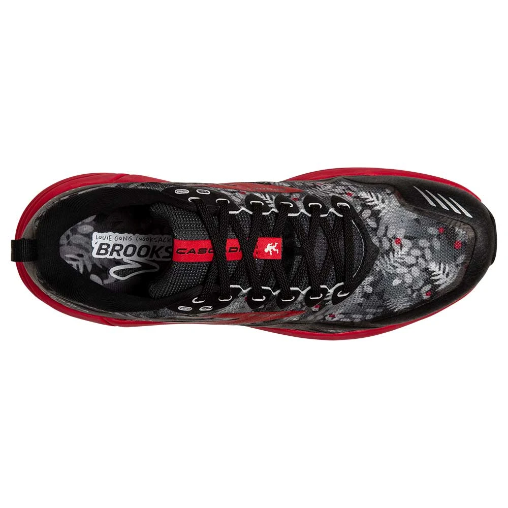 BROOKS Women's Cascadia 16 Trail Shoe - Black/Grey/Red- Regular (B) 7 BROOKS Women's Cascadia 16 Trail Shoe - Black/Grey/Red- Regular (B) - Image 5