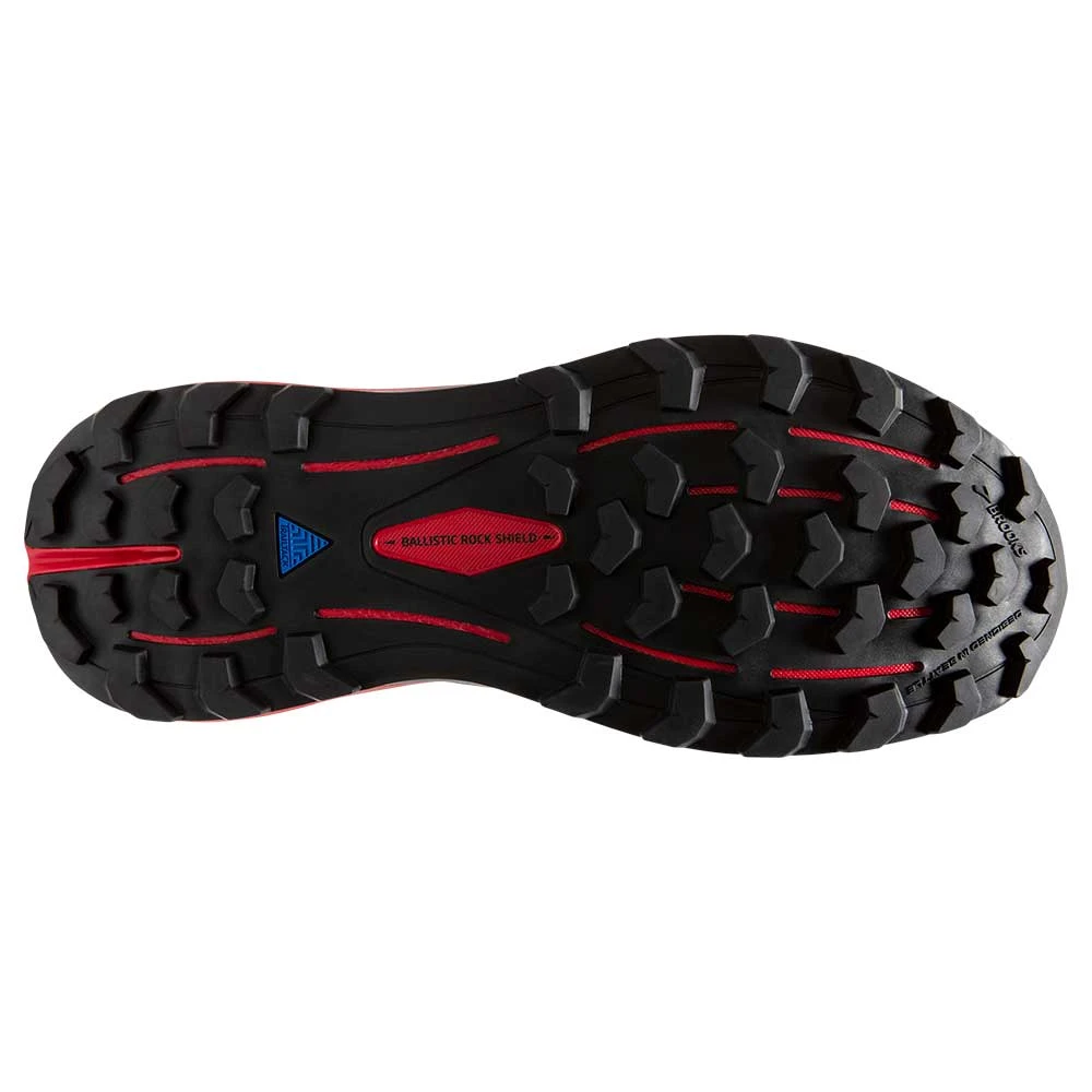 BROOKS Women's Cascadia 16 Trail Shoe - Black/Grey/Red- Regular (B) 8 BROOKS Women's Cascadia 16 Trail Shoe - Black/Grey/Red- Regular (B) - Image 6