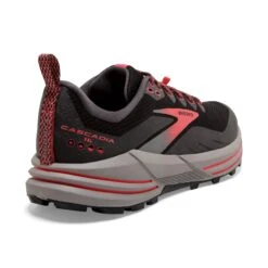 BROOKS Women's Cascadia 16 GoreTEX Trail Running Shoe - Black/Blackened Pearl/Coral - Regular (B) 11 BROOKS Women's Cascadia 16 GoreTEX Trail Running Shoe - Black/Blackened Pearl/Coral - Regular (B) -Sports Shoe Store 120364 071 H Cascadia 16 GTX