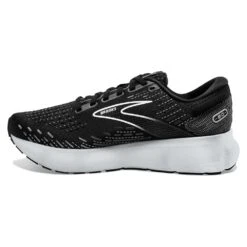 BROOKS Women's Glycerin 20 Running Shoe - Black/White/Alloy - Regular (B) 10 BROOKS Women's Glycerin 20 Running Shoe - Black/White/Alloy - Regular (B) -Sports Shoe Store 120369 059 M Glycerin 20