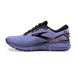 BROOKS Women's Ghost 15 Running Shoe- Purple/Pink/Black -Sports Shoe Store 120380 544 M Ghost 15