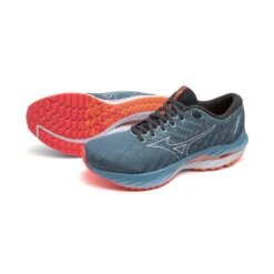 Mizuno Men's Wave Inspire 19 Running Shoe- Provincial Blue/White- Regular (D) 18 Mizuno Men's Wave Inspire 19 Running Shoe- Provincial Blue/White- Regular (D) -Sports Shoe Store 1280 AgL3SX8hGpQ33QI3