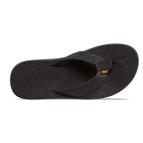 Teva Men's Voya Flip Sandal - Brick Black- Regular (D) 6 Teva Men's Voya Flip Sandal - Brick Black- Regular (D) - Image 4