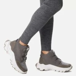 Sorel Women's Kinetic Breakthru Caribou WP Boot- Quarry- Regular (B) 12 Sorel Women's Kinetic Breakthru Caribou WP Boot- Quarry- Regular (B) -Sports Shoe Store 2028281 052 a9