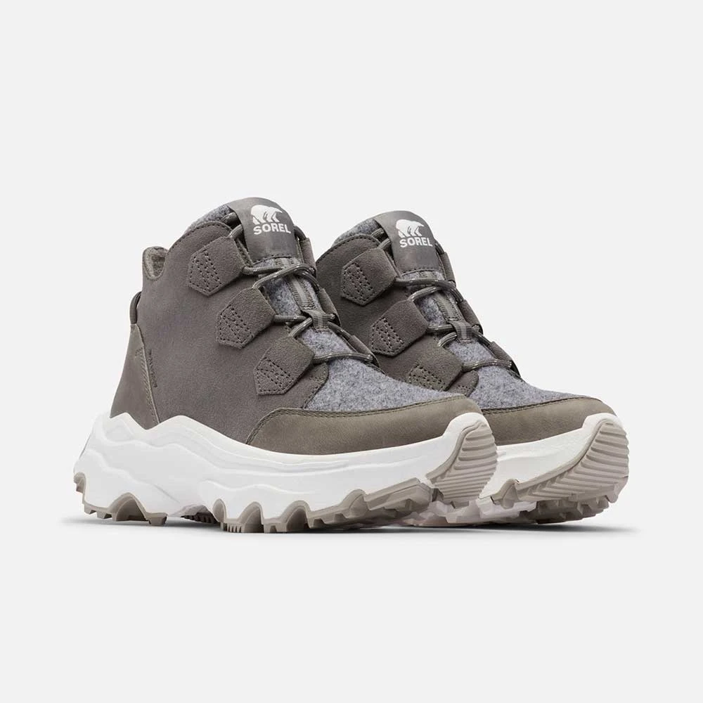 Sorel Women's Kinetic Breakthru Caribou WP Boot- Quarry- Regular (B) 4 Sorel Women's Kinetic Breakthru Caribou WP Boot- Quarry- Regular (B) - Image 2