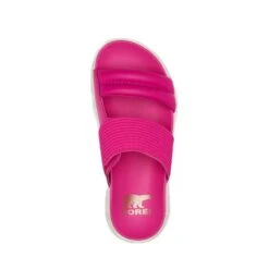 Sorel Women's Viibe Slide - Fuchsia Fizz/Sea Salt -Regular (B) 10 Sorel Women's Viibe Slide - Fuchsia Fizz/Sea Salt -Regular (B) -Sports Shoe Store 2030531 650 u