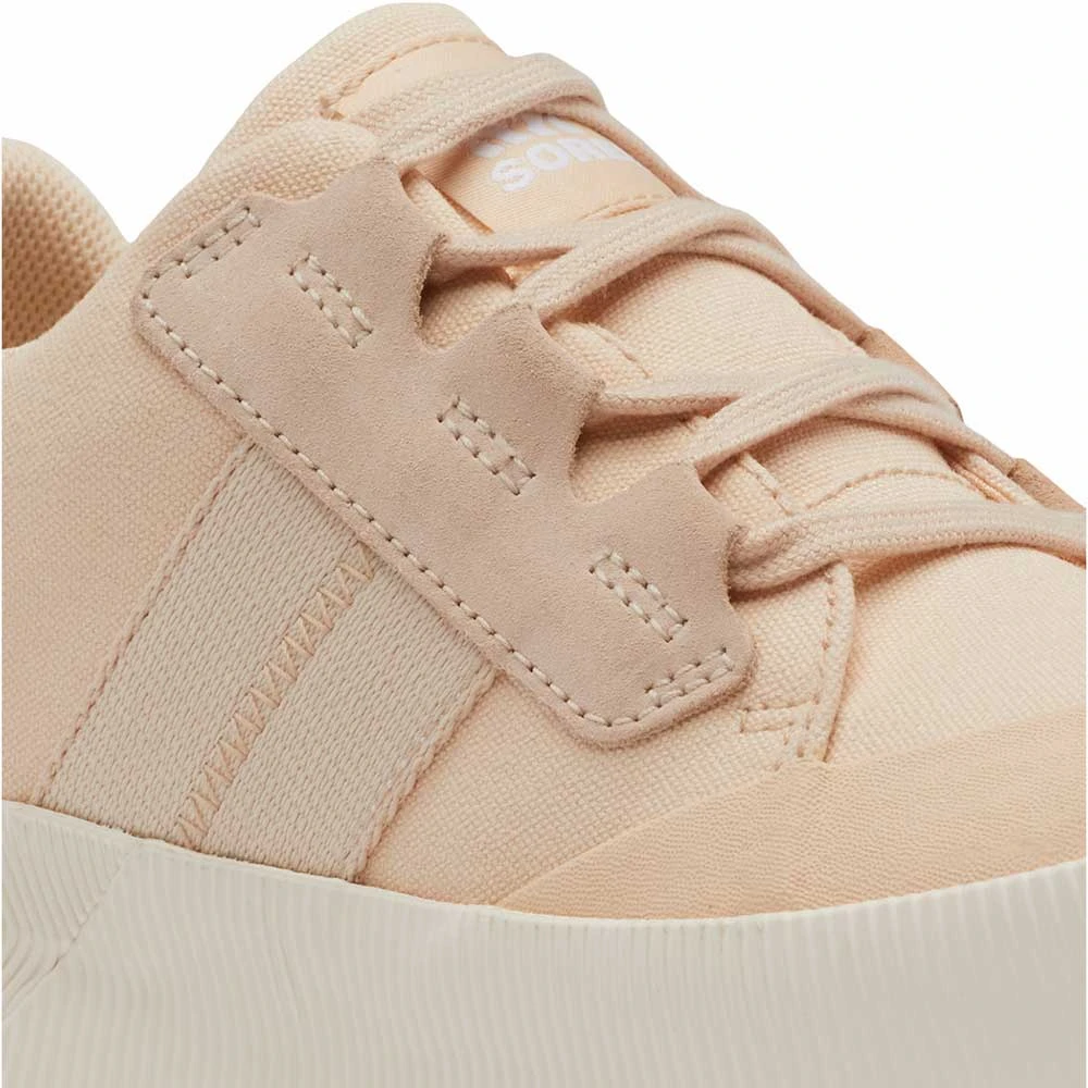 Sorel Women's Out N About III Low Sneaker Canvas WP - White Peach/Chalk - Regular (B) 6 Sorel Women's Out N About III Low Sneaker Canvas WP - White Peach/Chalk - Regular (B) - Image 4