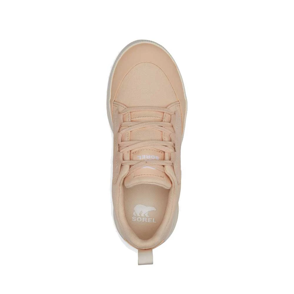 Sorel Women's Out N About III Low Sneaker Canvas WP - White Peach/Chalk - Regular (B) 4 Sorel Women's Out N About III Low Sneaker Canvas WP - White Peach/Chalk - Regular (B) - Image 2