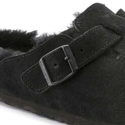 Birkenstock Boston Shearling Black Suede Leather- Regular/Wide 16 Birkenstock Boston Shearling Black Suede Leather- Regular/Wide -Sports Shoe Store 259883 detail 1 1