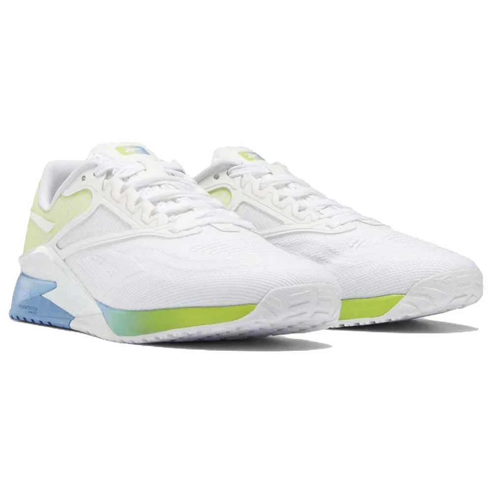 Reebok Women's Nano X2 Training Shoe - Ftwr White/Essential Blue/Acid Yellow - Regular (B) 5 Reebok Women's Nano X2 Training Shoe - Ftwr White/Essential Blue/Acid Yellow - Regular (B) - Image 3