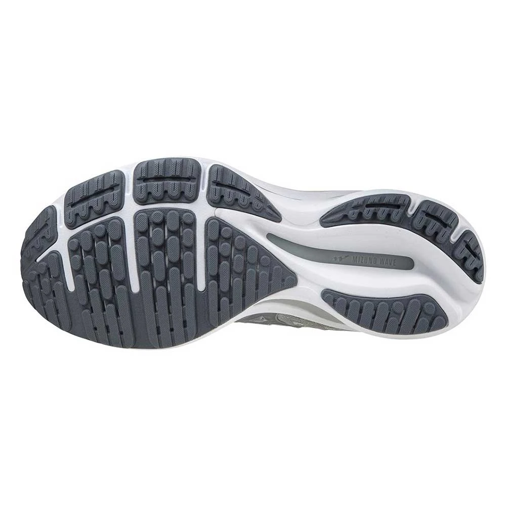Mizuno Women's Wave Rider 25 Waveknit Running Shoe- Harbor Mist/Silver- Regular (B) 7 Mizuno Women's Wave Rider 25 Waveknit Running Shoe- Harbor Mist/Silver- Regular (B) - Image 5
