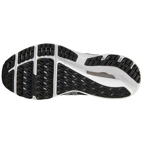 Mizuno Men's Wave Inspire 18 Waveknit Running Shoe- Ebony - Regular (D) 5 Mizuno Men's Wave Inspire 18 Waveknit Running Shoe- Ebony - Regular (D) - Image 3