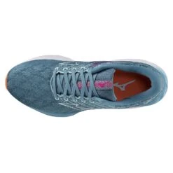 Mizuno Women's Wave Inspire 19 Running Shoe- Provincial Blue/White- Regular (B) 12 Mizuno Women's Wave Inspire 19 Running Shoe- Provincial Blue/White- Regular (B) -Sports Shoe Store 411398 5B00 04