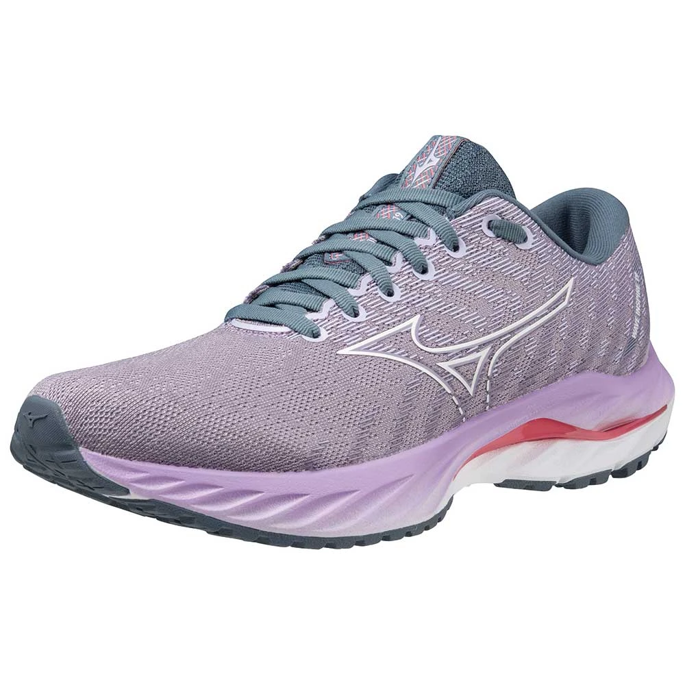 Mizuno Women's Wave Inspire 19 Running Shoe- Wisteria/China Blue- Regular (B) 5 Mizuno Women's Wave Inspire 19 Running Shoe- Wisteria/China Blue- Regular (B) - Image 3