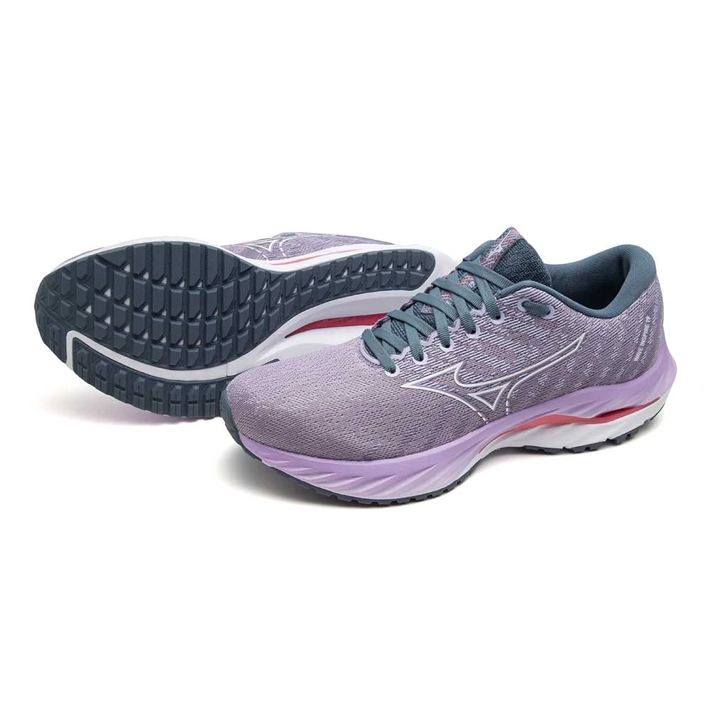 Mizuno Women's Wave Inspire 19 Running Shoe- Wisteria/China Blue- Regular (B) 6 Mizuno Women's Wave Inspire 19 Running Shoe- Wisteria/China Blue- Regular (B) - Image 4