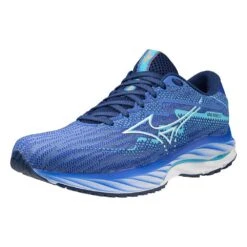 Mizuno Women's Wave Rider 27 Running Shoe - Ultramarine/White- Regular (B) 14 Mizuno Women's Wave Rider 27 Running Shoe - Ultramarine/White- Regular (B) -Sports Shoe Store 411418 UM00 07