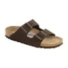Birkenstock Arizona Soft Footbed Habana Dark Brown Oiled Leather Sandal- Regular/Wide -Sports Shoe Store 452761