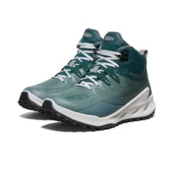 Keen Women's Zionic Mid Waterproof Hiking Boot - Dark Forest/Sea Moss- Regular (B) -Sports Shoe Store 4b1262220d8d20acf9a5a104dae70e5ae51b9e68