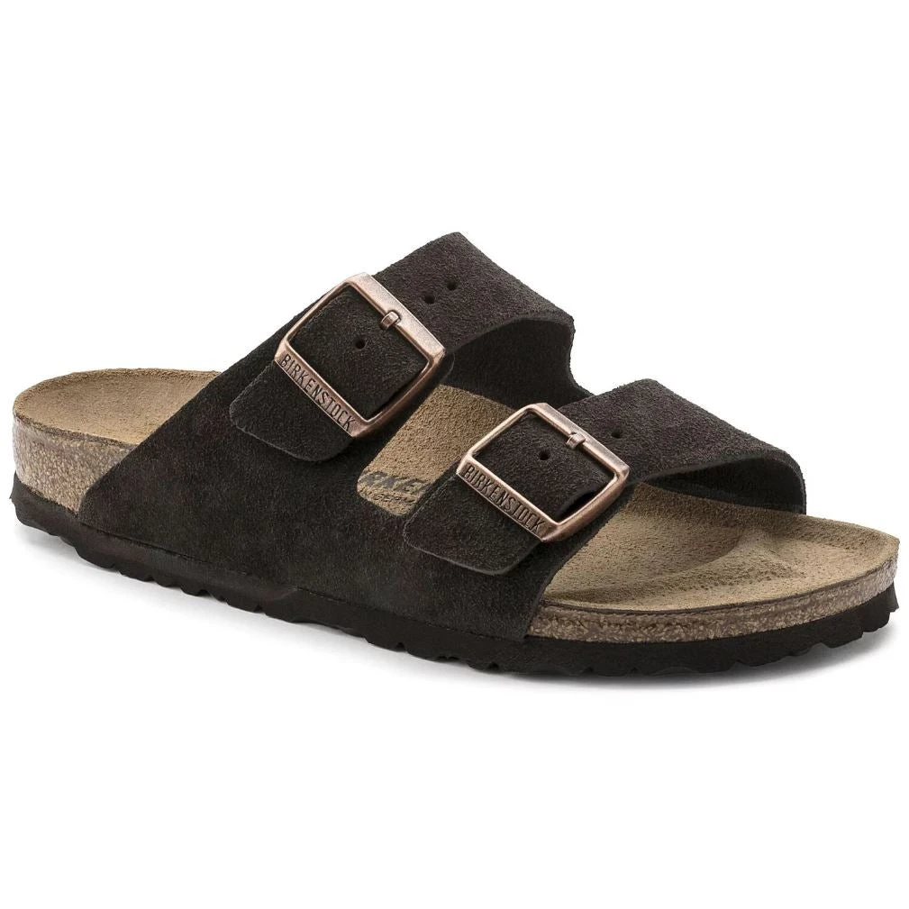 Birkenstock Arizona Mocha Suede Leather Sandal- Regular/Wide 3 Birkenstock Arizona Mocha Suede Leather Sandal- Regular/Wide
