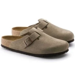 Birkenstock Boston Soft Footbed - Taupe - Medium/Narrow 11 Birkenstock Boston Soft Footbed - Taupe - Medium/Narrow -Sports Shoe Store 560771 pair