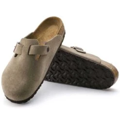 Birkenstock Boston Soft Footbed - Taupe - Medium/Narrow 13 Birkenstock Boston Soft Footbed - Taupe - Medium/Narrow -Sports Shoe Store 560771 sole