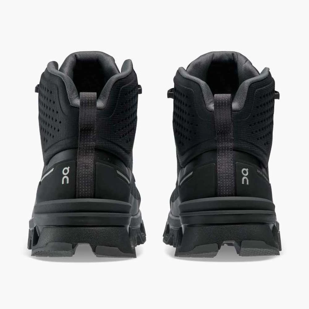 On Running Men's Cloudrock 2 Waterproof Hiking Boot- Black/Eclipse- Regular (D) 7 On Running Men's Cloudrock 2 Waterproof Hiking Boot- Black/Eclipse- Regular (D) - Image 5