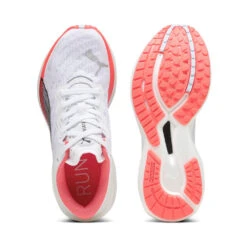 Women's Deviate Nitro 2 Running Shoe - Puma White/Fire Orchid/Icy Blue- Regular (B) 11 Women's Deviate Nitro 2 Running Shoe - Puma White/Fire Orchid/Icy Blue- Regular (B) -Sports Shoe Store 65B542E43A SP 14116835