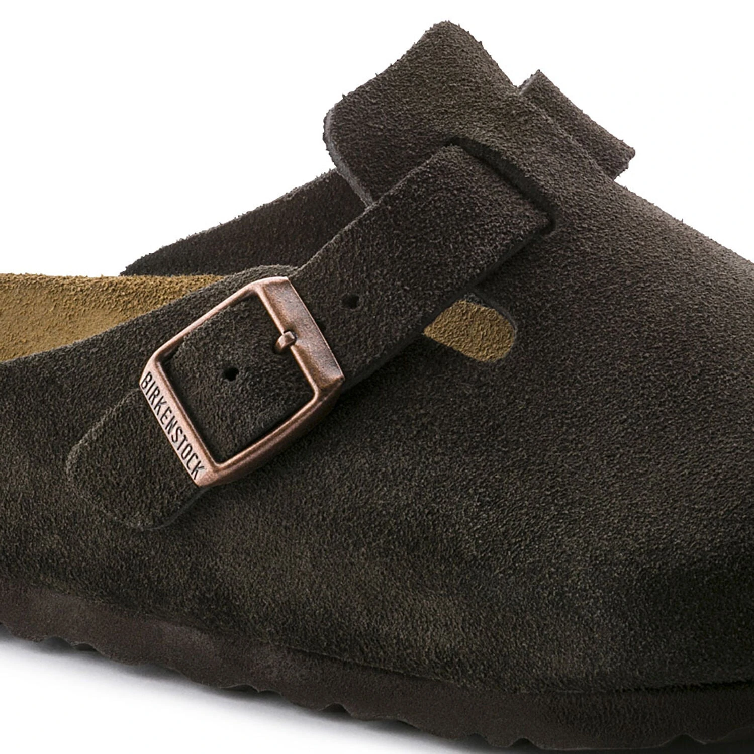 Birkenstock Boston Soft Footbed Mocha Suede- Regular/Wide 6 Birkenstock Boston Soft Footbed Mocha Suede- Regular/Wide - Image 4