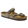 Birkenstock Mayari Cork Stone Birko-Flor Nubuck Sandal- Regular/Wide 2 Birkenstock Mayari Cork Stone Birko-Flor Nubuck Sandal- Regular/Wide -Sports Shoe Store 71071