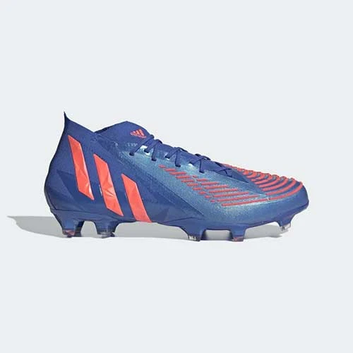 ADIDAS Unisex Predator Edge .1 FG Soccer Shoe - Hi-Res Blue/Turbo/Hi-Res Blue - Regular (D) 3 ADIDAS Unisex Predator Edge .1 FG Soccer Shoe - Hi-Res Blue/Turbo/Hi-Res Blue - Regular (D)