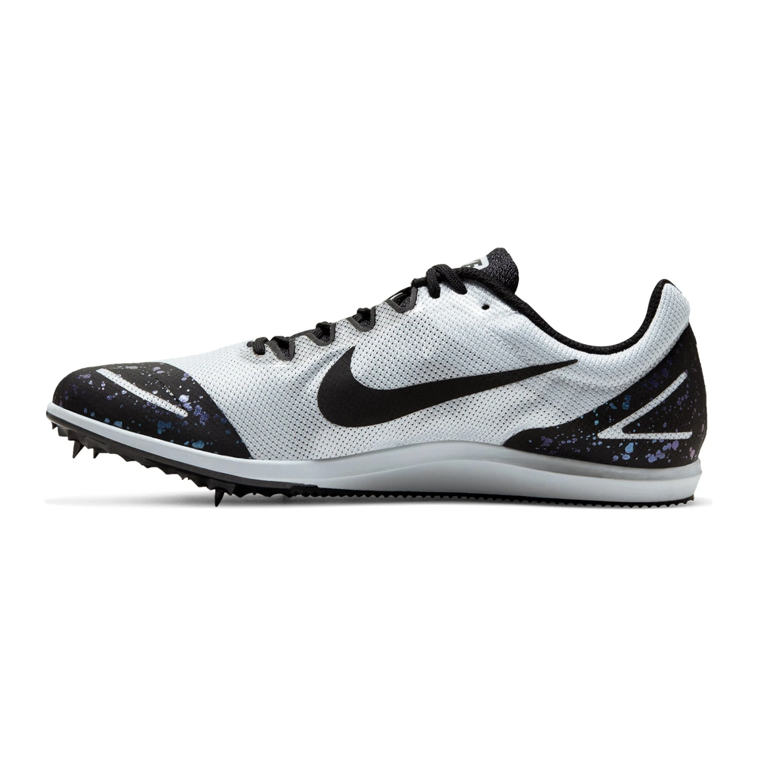 Nike Unisex Zoom Rival D 10 Track Spike - Pure Platinum/Black/Indigo Fog-Regular (D) 4 Nike Unisex Zoom Rival D 10 Track Spike - Pure Platinum/Black/Indigo Fog-Regular (D) - Image 2