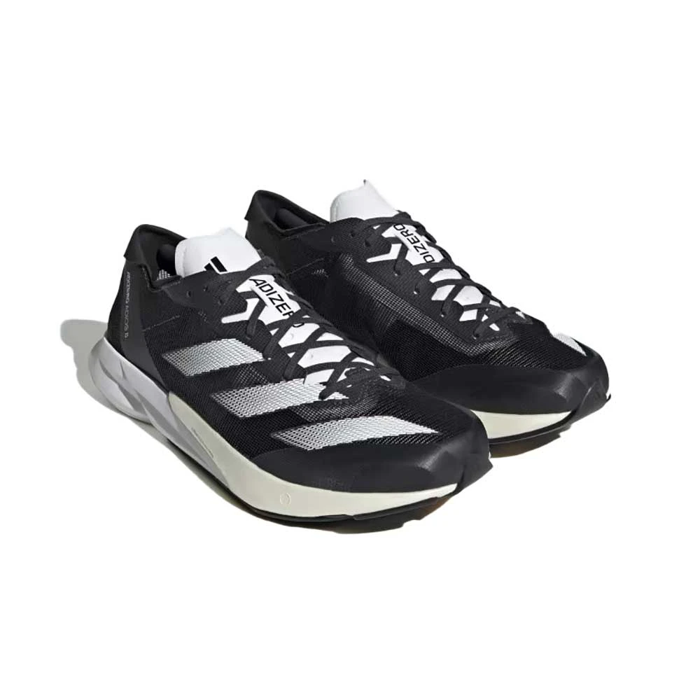 ADIDAS Men'sAdizero Adios 8 Running Shoe - Carbon/FTW White/Cblack - Regular (D) 4 ADIDAS Men'sAdizero Adios 8 Running Shoe - Carbon/FTW White/Cblack - Regular (D) - Image 2