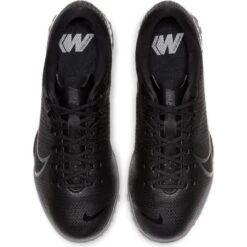 Nike Jr. Mercurial Vapor 13 Academy TF Soccer Cleat - Black/Cool Grey/Metallic Cool Grey 10 Nike Jr. Mercurial Vapor 13 Academy TF Soccer Cleat - Black/Cool Grey/Metallic Cool Grey -Sports Shoe Store AT8145 001 PHCTH001