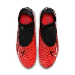 Nike Gripknit Phantom GX Elite Dynamic Fit FG Soccer Cleat - Bright Crimson/Black-White- Regular (D) -Sports Shoe Store AURORA DC9969 600 PHCTH001 2000 1