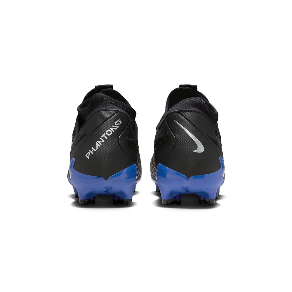 Nike Phantom GX Academy Dynamic Fit MG Soccer Cleat - Black/Chrome-Hyper Royal- Regular (D) 7 Nike Phantom GX Academy Dynamic Fit MG Soccer Cleat - Black/Chrome-Hyper Royal- Regular (D) - Image 5