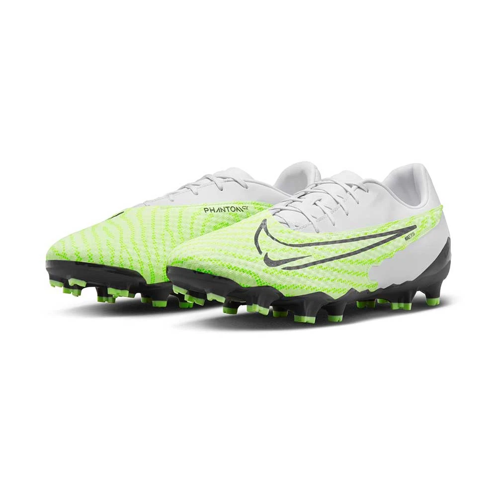 Nike Unisex Phantom GX Academy FG/MG Soccer Cleats - Barely Volt/Gridiron - Regular (D) 4 Nike Unisex Phantom GX Academy FG/MG Soccer Cleats - Barely Volt/Gridiron - Regular (D) - Image 2