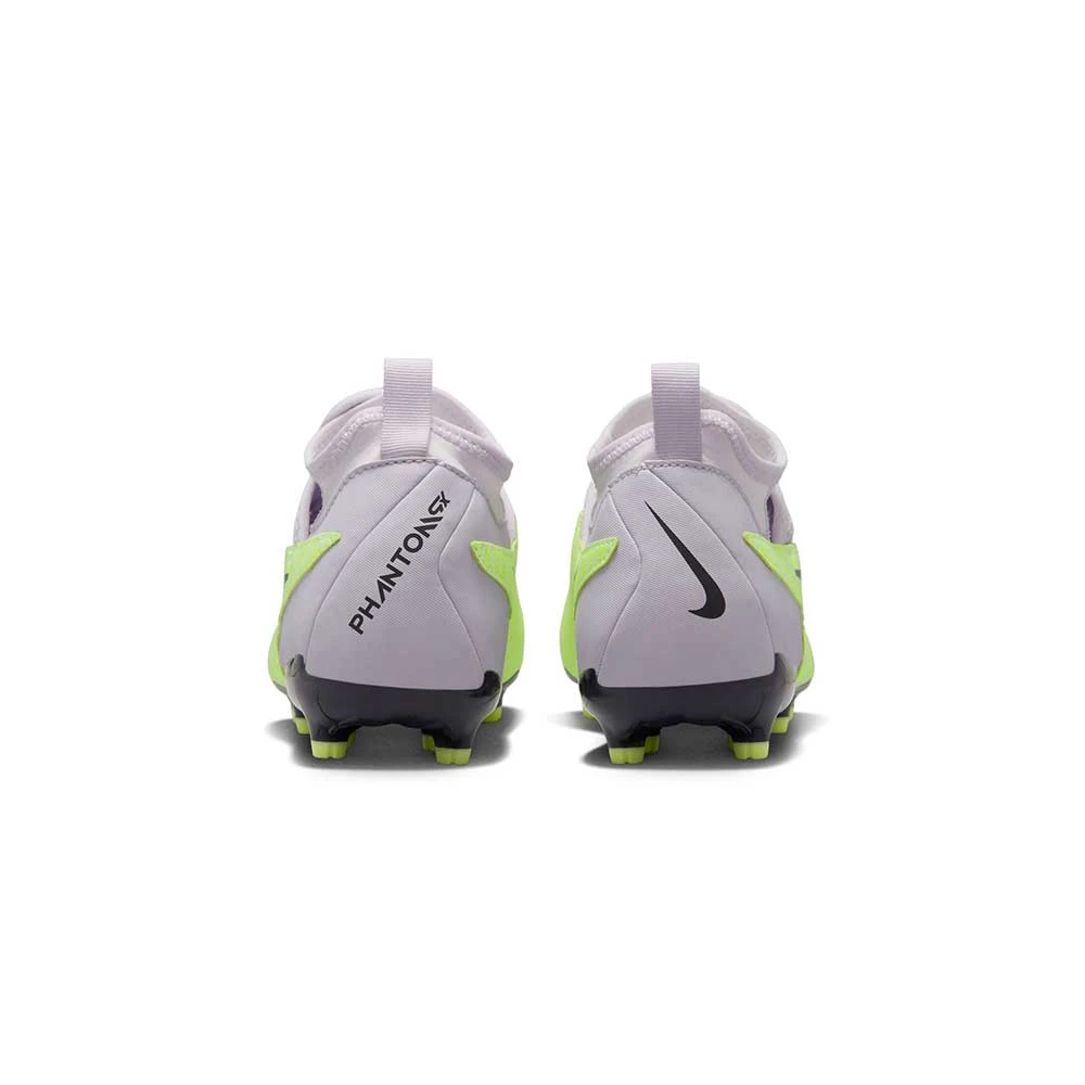Nike Youth Phantom GX Academy DF FG/MG Soccer Cleats - Barely Volt/Gridiron - Regular (D) 7 Nike Youth Phantom GX Academy DF FG/MG Soccer Cleats - Barely Volt/Gridiron - Regular (D) - Image 5