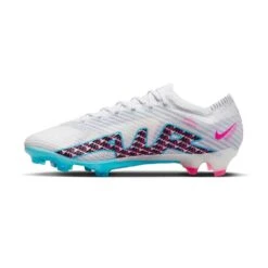 Nike Unisex Zoom Mercurial Vapor 15 Elite FG Soccer Cleats - White/Baltic Blue/Pink Blast - Regular (D) 10 Nike Unisex Zoom Mercurial Vapor 15 Elite FG Soccer Cleats - White/Baltic Blue/Pink Blast - Regular (D) -Sports Shoe Store AURORA DJ4978 146 PHSLH001 2000