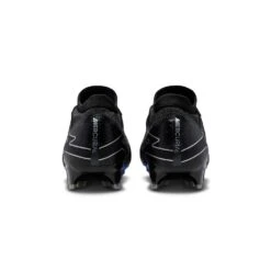 Nike Zoom Mercurial Vapor 15 Pro FG Soccer Cleat- Black/Chrome-Hyper Blue- Regular (D) -Sports Shoe Store AURORA DJ5603 040 PHCBH000 2000