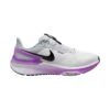 Women's Nike Air Zoom Structure 25 Running Shoe - White/Black-Pure Platinum-Fuchsia Dream- Regular (B) -Sports Shoe Store AURORA DJ7884 100 PHSRH000 2000