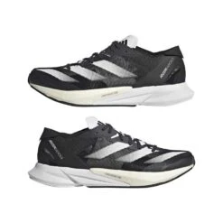 ADIDAS Women's Adizero Adios 8 Running Shoe - Carbon/FTWR White/Core Black - Regular (B) 17 ADIDAS Women's Adizero Adios 8 Running Shoe - Carbon/FTWR White/Core Black - Regular (B) -Sports Shoe Store Adizero Adios 8 Shoes Grey ID6905 09 standard