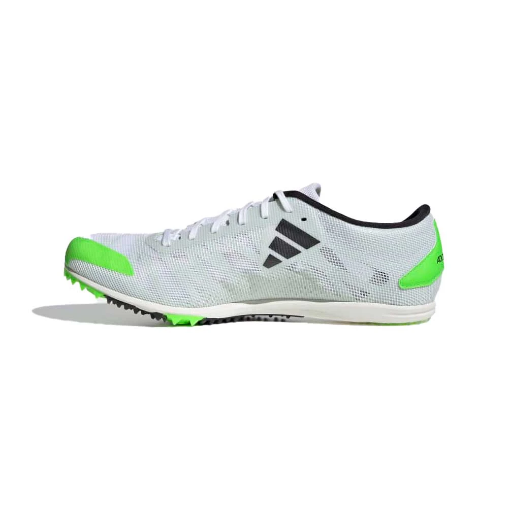 ADIDAS Unisex AdiZERO XC Spikes - Cloud White/Night Metallic/Solar Green - Regular (D) 6 ADIDAS Unisex AdiZERO XC Spikes - Cloud White/Night Metallic/Solar Green - Regular (D) - Image 4