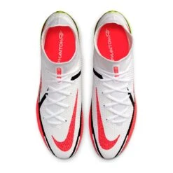 Nike Unisex Phantom GT2 Elite Dynamic Fit FG Soccer Shoes - White/Bright Crimson/Volt - Regular (D) 16 Nike Unisex Phantom GT2 Elite Dynamic Fit FG Soccer Shoes - White/Bright Crimson/Volt - Regular (D) -Sports Shoe Store CZ9889 167 PHCTH001 2000