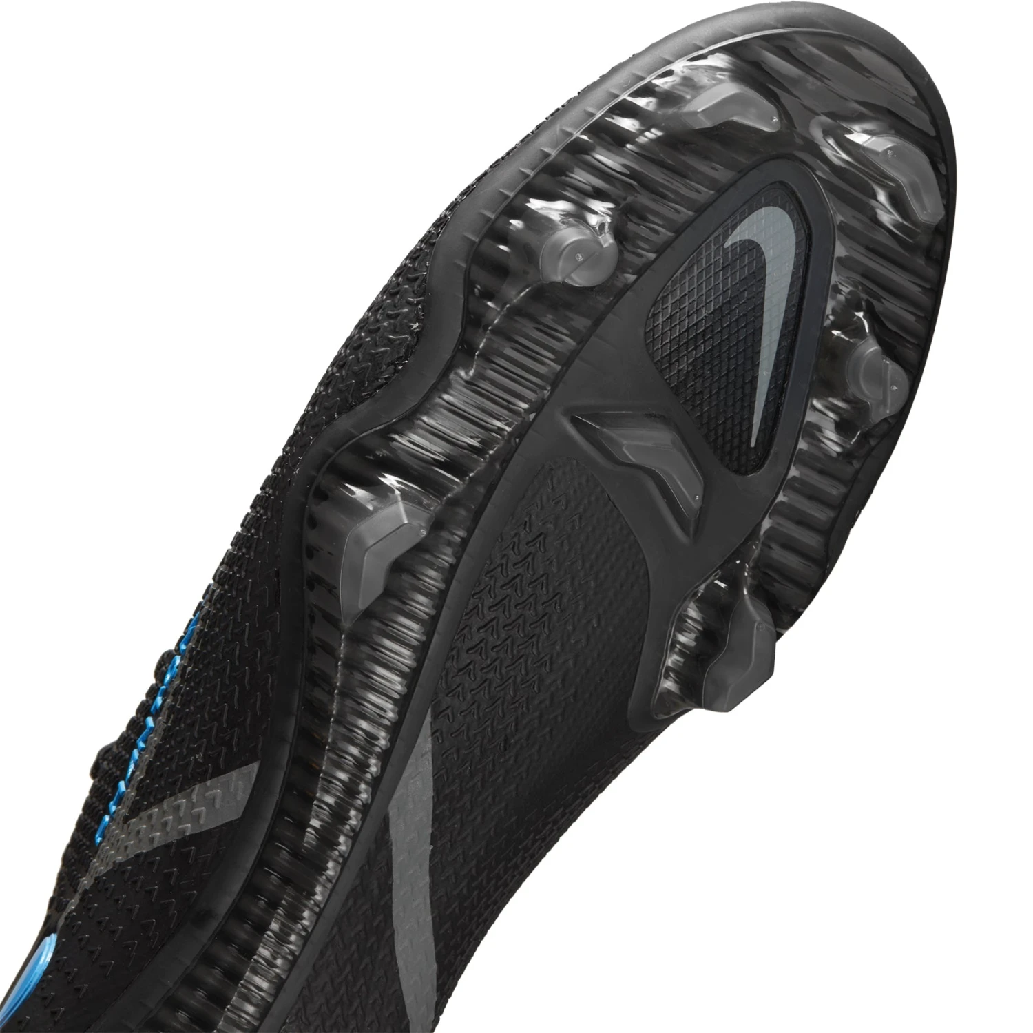 Nike Unisex Phantom GT2 Elite FG Soccer Shoe - Black/Black/Iron Grey 9 Nike Unisex Phantom GT2 Elite FG Soccer Shoe - Black/Black/Iron Grey - Image 7